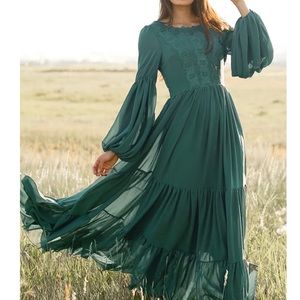 Marjorie dress in Teal by Joyfolie